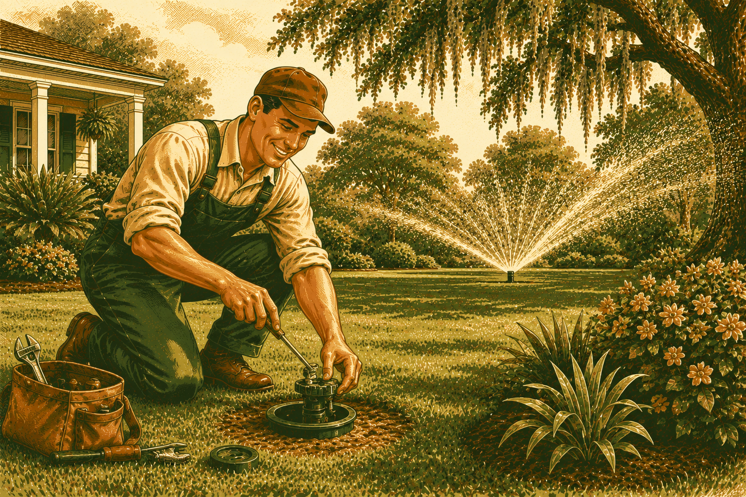 Irrigation system repair in Johns Island SC